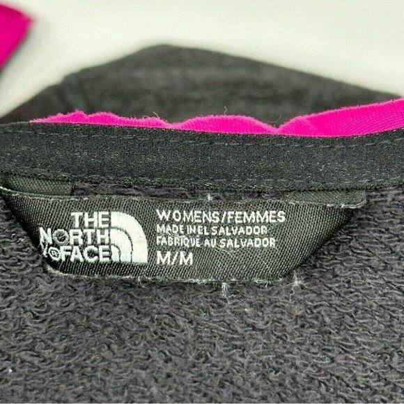 The North Face Women’s Dark Gray Full Zip Hooded French Terry Track Jacket M/C37 - Picture 9 of 14